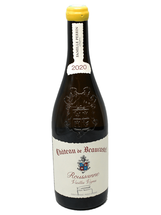 2020 Chateau de Beaucastel Chateauneuf-du-Pape Blanc Roussanne Vieilles Vignes [D98][JD98][WA97][JS96]-Bottle Barn