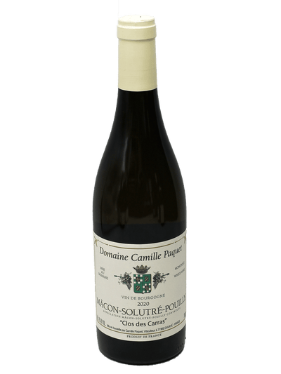 2020 Domaine Camille Paquet Macon-Solutre-Pouilly Clos des Carras