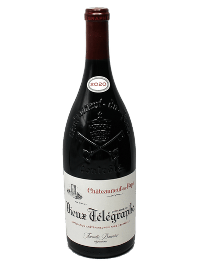 Bottle of 2020 Domainedu Vieux Telegraphe Chateauneuf-du-Pape La Crau