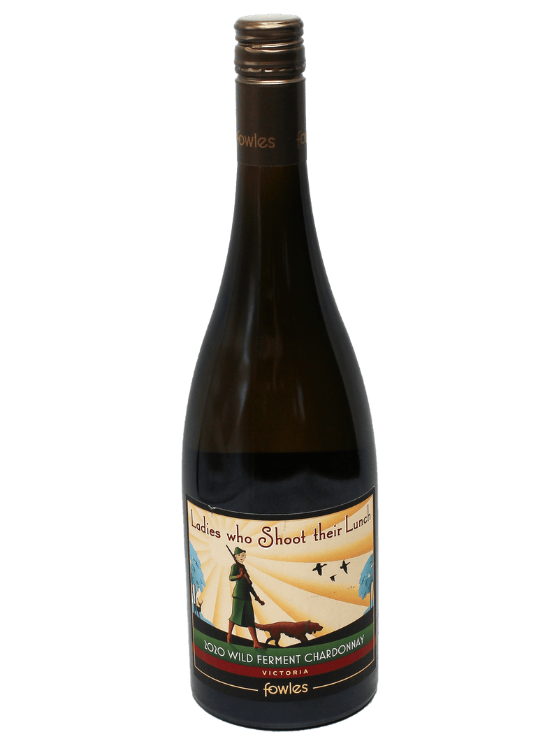 2020 Fowles Wine Ladies Who Shoot Their Lunch Wild Ferment Chardonnay-Bottle Barn