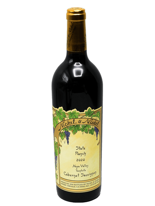 2020 Nickel & Nickel State Ranch Cabernet Sauvignon [JS96]-Bottle Barn