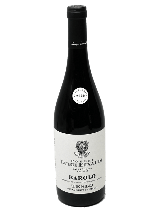 2020 Poderi Luigi Einaudi Barolo Terlo Vigna Costa Grimaldi [V94+][JS94][WA93][WS93][WE90]-Bottle Barn
