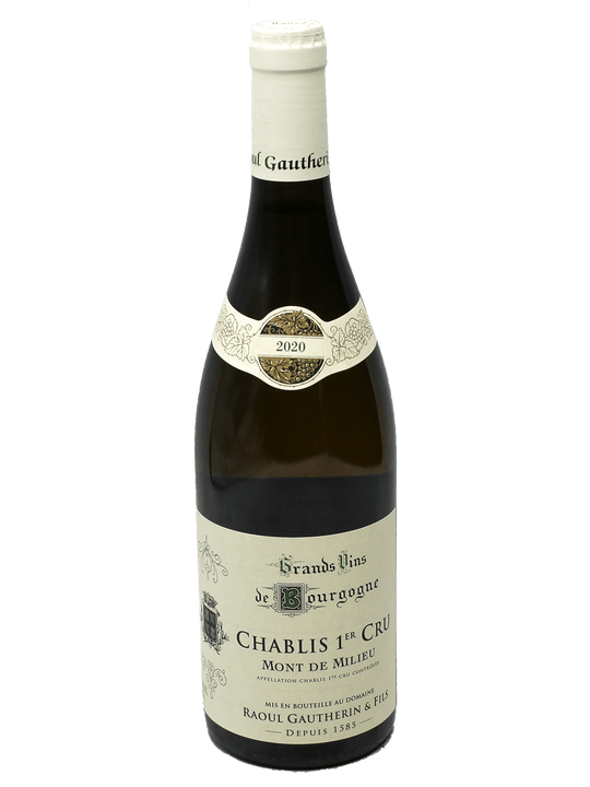 2020 Raoul Gautherin & Fils Chablis 1er Cru Mont de Milieu-Bottle Barn