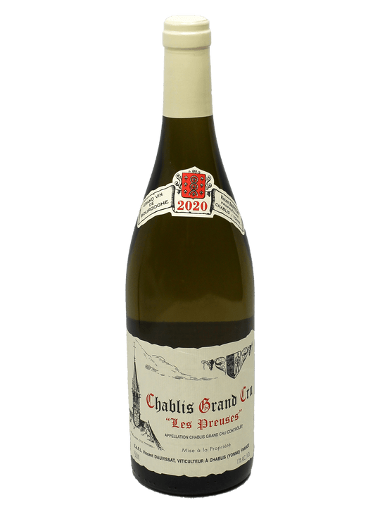 2020 Vincent Dauvissat Chablis Grand Cru Les Preuses [JG97][WA97][JM94-96][V94-96][BH93-96][D95]-Bottle Barn