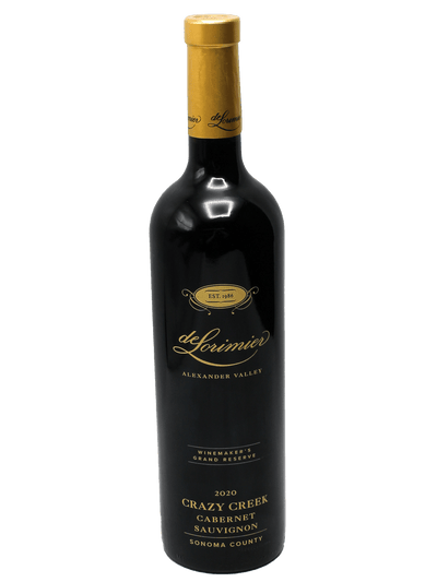 2020 deLorimier Crazy Creek Cabernet Sauvignon