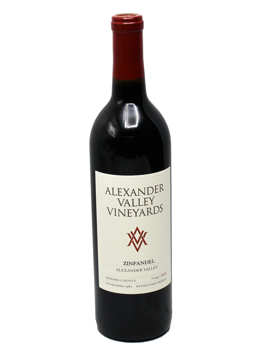 2021 Alexander Valley Vineyards Zinfandel - Double Gold Medal Winner-Bottle Barn