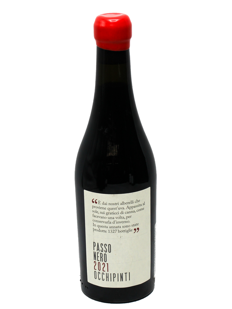 2021 Arianna Occhipinti Passo Nero Passito Terre Siciliane Rosso 500ml-Bottle Barn