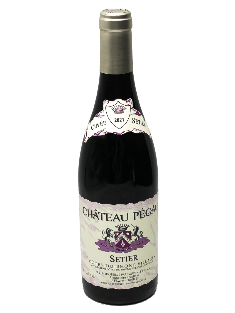 2021 Chateau Pegau Cuvee Setier Cotes du Rhone Villages-Bottle Barn