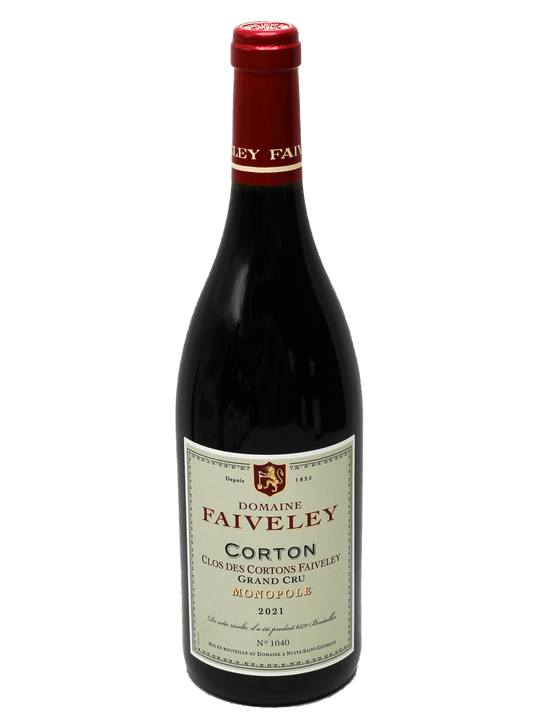 2021 Domaine Faiveley Corton Clos des Cortons Faiveley Grand Cru [JS95][JM92-95][WA92-94][V92-94][BH90-93]-Bottle Barn
