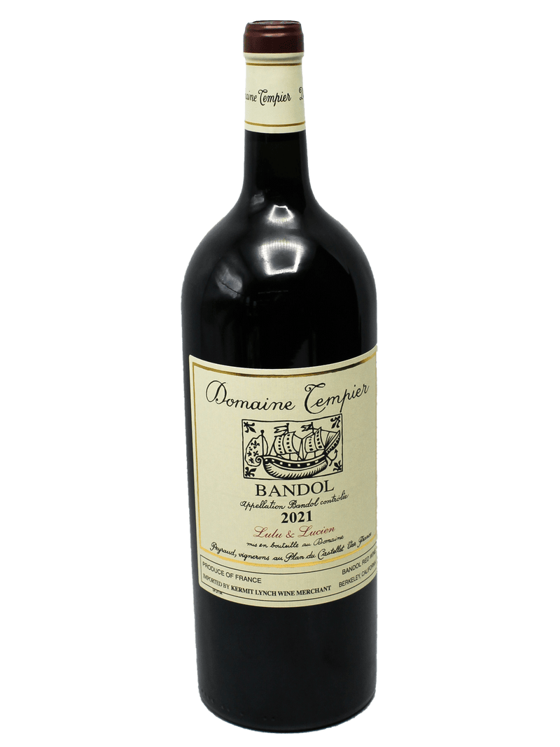 2021 Domaine Tempier Bandol Rouge Lulu & Lucien 1.5L-Bottle Barn