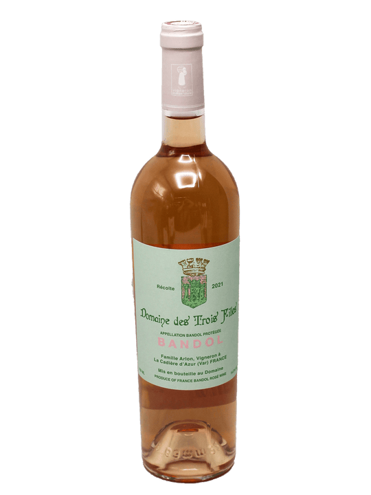 2021 Domaine des Trois Filles Bandol Rose [D91]-Bottle Barn