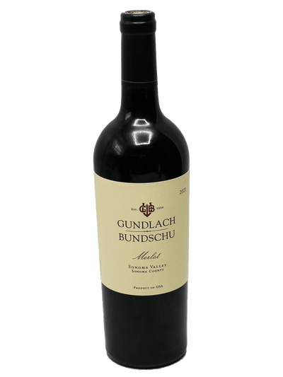 2021 Gundlach Bundschu Merlot