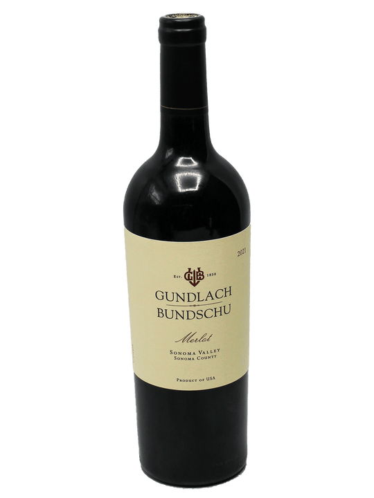 2021 Gundlach Bundschu Merlot [WE93]-Bottle Barn