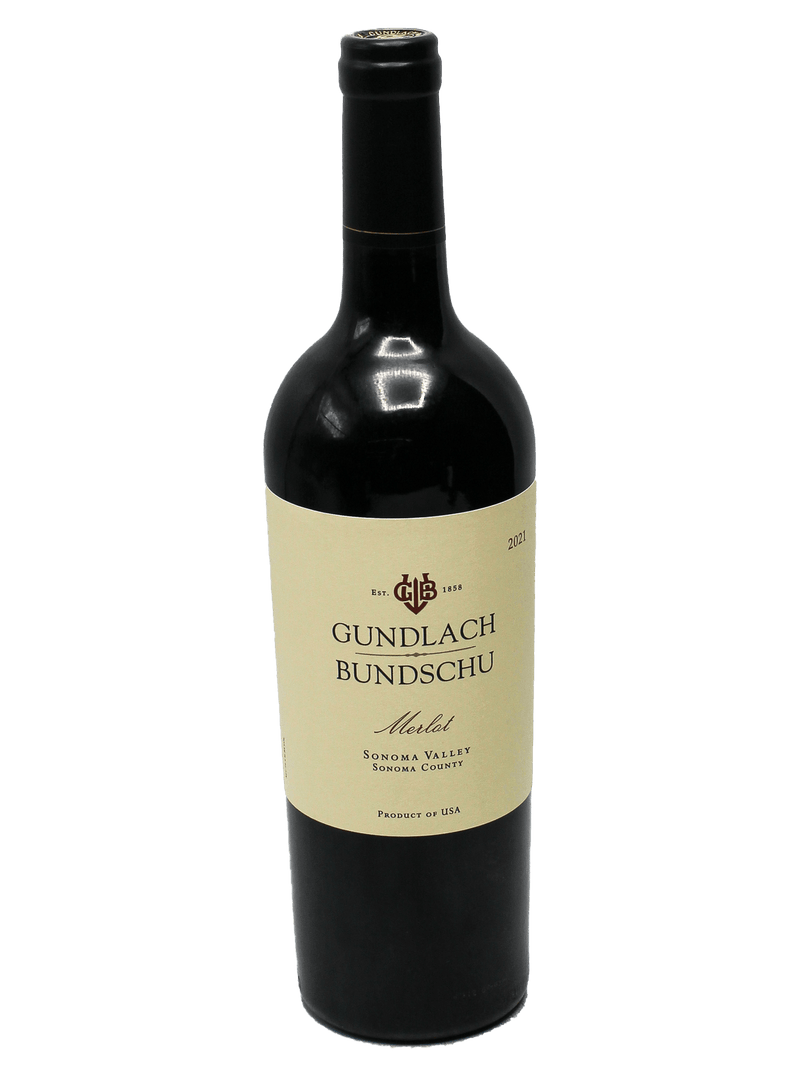 2021 Gundlach Bundschu Merlot-Bottle Barn