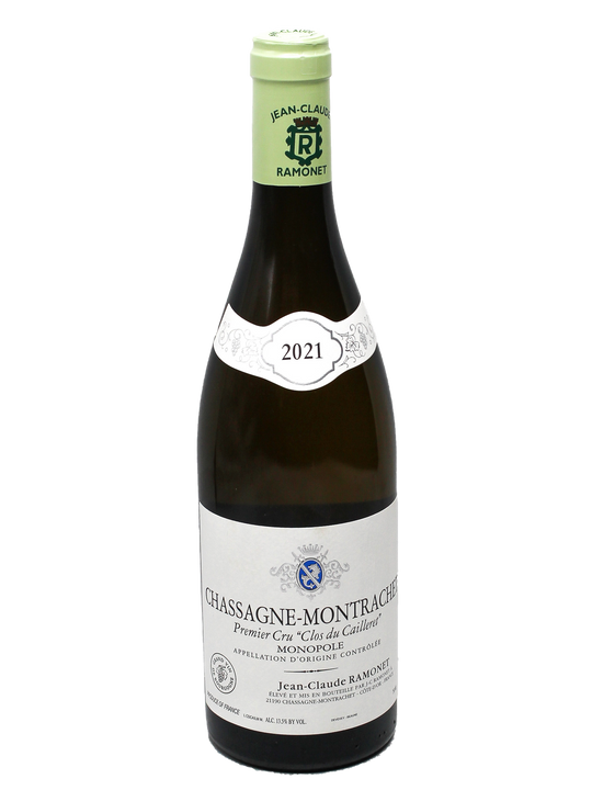 2021 Jean-Claude Ramonet Chassagne-Montrachet 1er Cru Clos du Cailleret [WS92]-Bottle Barn