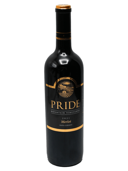 2021 Pride Mountain Vineyards Merlot [V93][JD92]-Bottle Barn