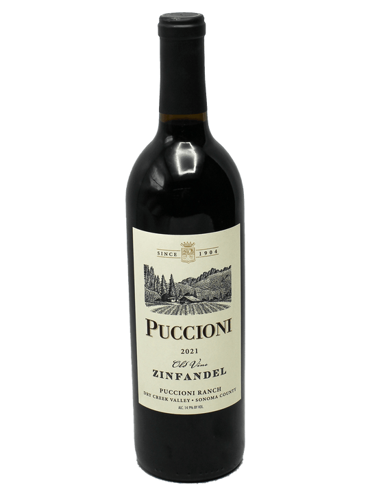 2021 Puccioni Puccioni Ranch Old Vine Zinfandel [WE92]-Bottle Barn