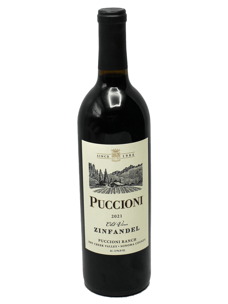 2021 Puccioni Puccioni Ranch Old Vine Zinfandel-Bottle Barn