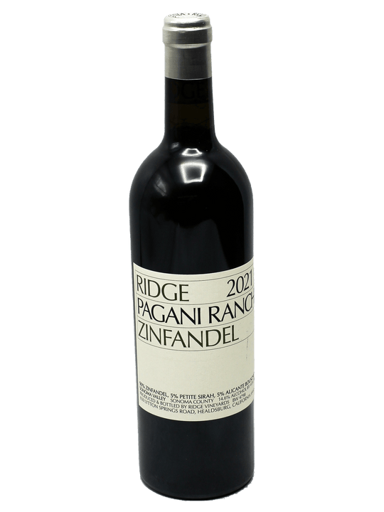 2021 Ridge Pagani Ranch Zinfandel [V95][JD94][WE94][WS93]-Bottle Barn