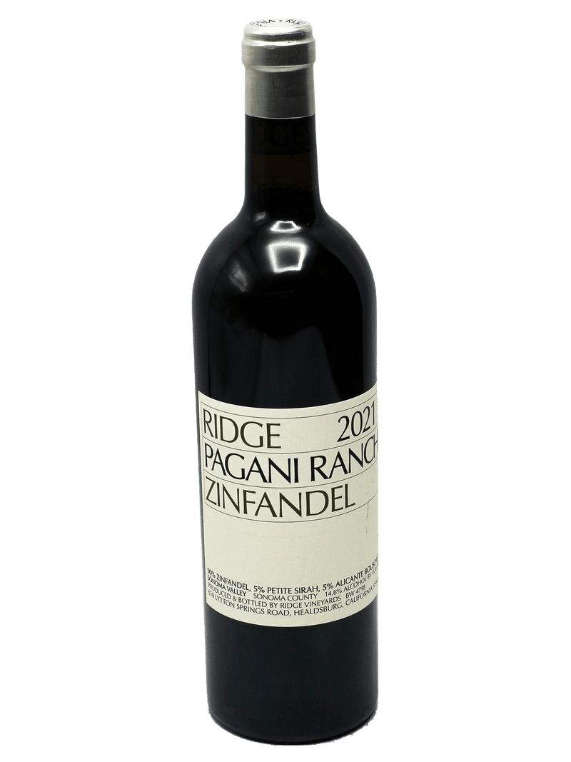 2021 Ridge Pagani Ranch Zinfandel-Bottle Barn