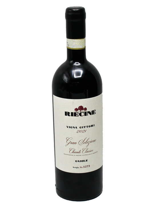 2021 Riecine Vigna Gittori Chianti Classico Gran Selezione [D96][JS95][V95]-Bottle Barn
