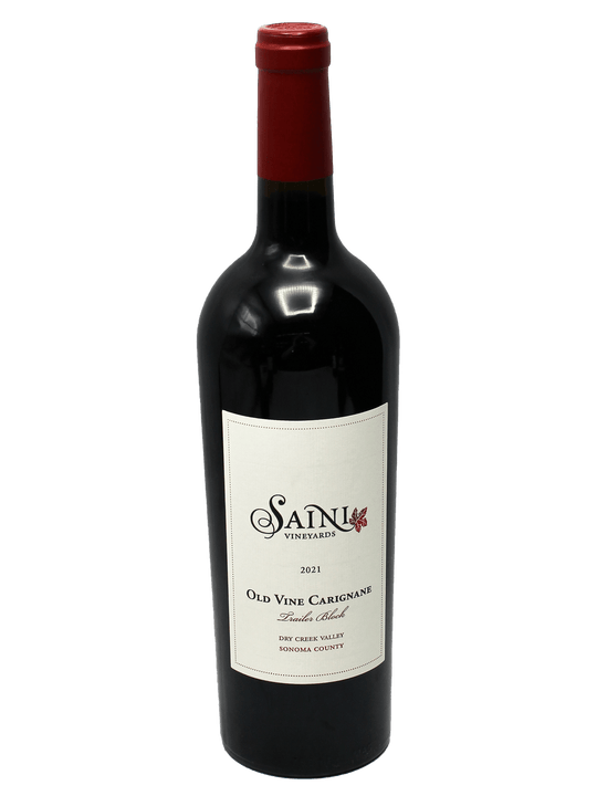 2021 Saini Vineyards Trailer Block Old Vine Carignane [WE91]-Bottle Barn