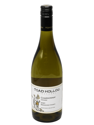 2021 Toad Hollow Francine's Selection Unoaked Chardonnay