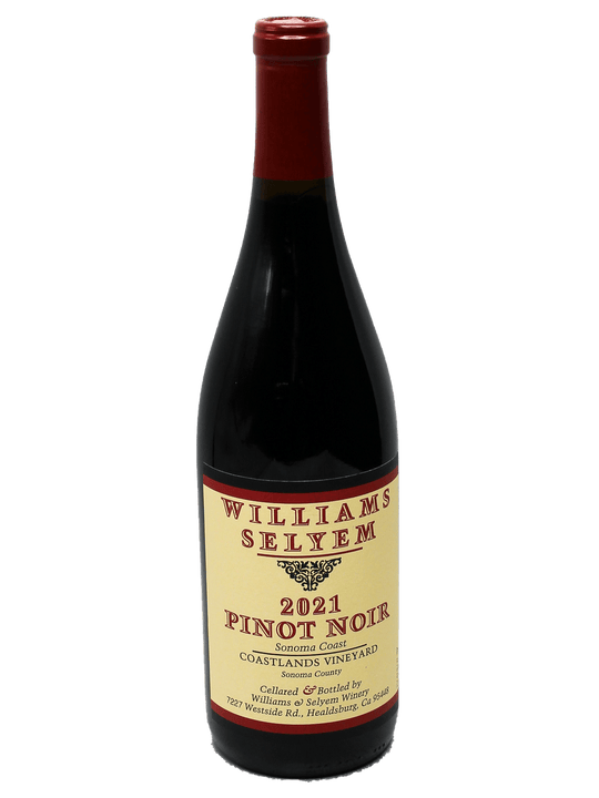 2021 Williams Selyem Coastlands Vineyard Pinot Noir [JS96]-Bottle Barn