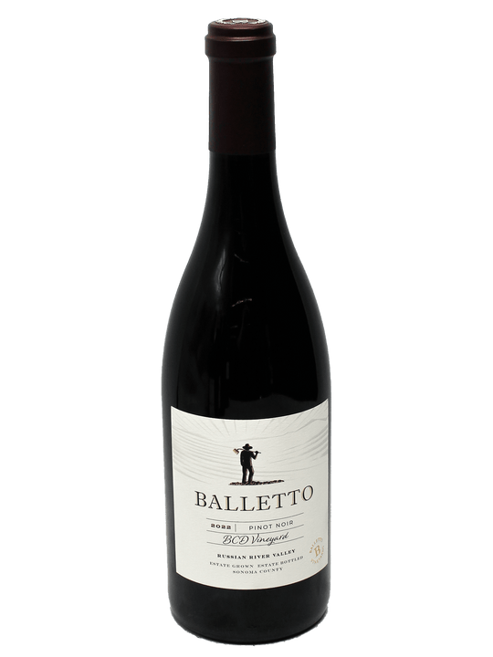 2022 Balletto Vineyards BCD Estate Grown Pinot Noir - Gold Medal Winner!-Bottle Barn
