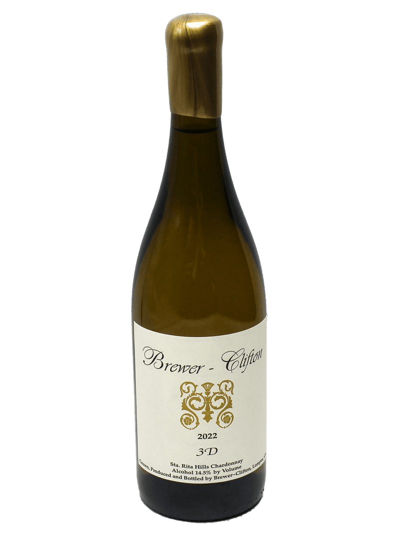 2022 Brewer-Clifton 3D Chardonnay-Bottle Barn