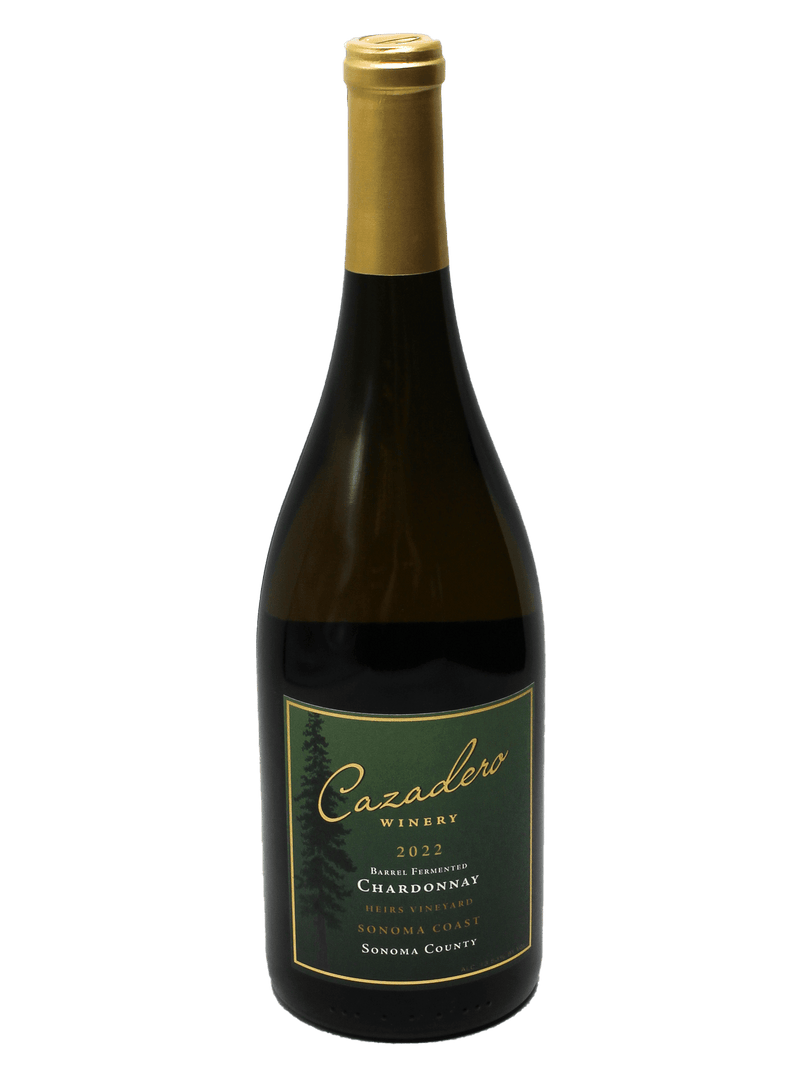 2022 Cazadero Winery Heirs Vineyard Chardonnay-Bottle Barn