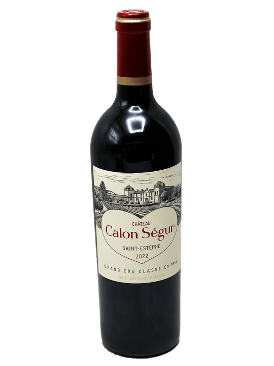 2022 Chateau Calon Segur Saint-Estephe [JD98][WA96-98][JS97][WS96]-Bottle Barn