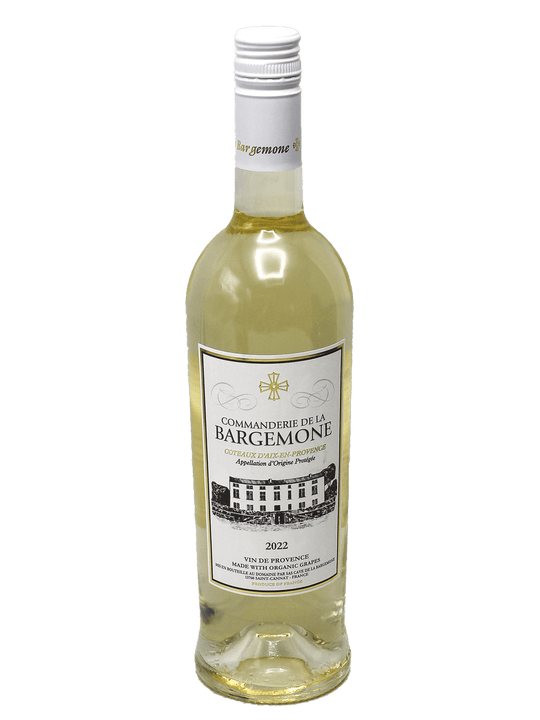 2022 Commanderie de la Bargemone Coteaux Aix en Provence Blanc [JS90][JD90]-Bottle Barn