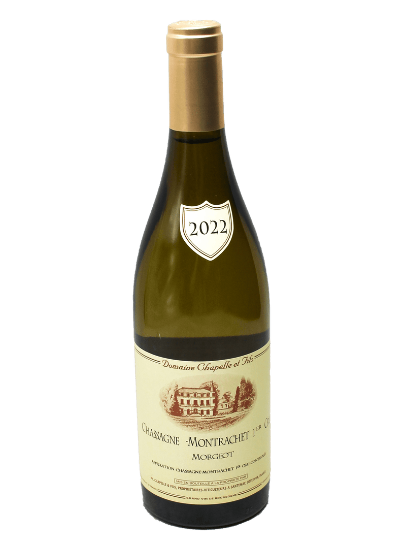 2022 Domaine Chapelle et Fils Chassagne-Montrachet 1er Cru Morgeot Blanc-Bottle Barn