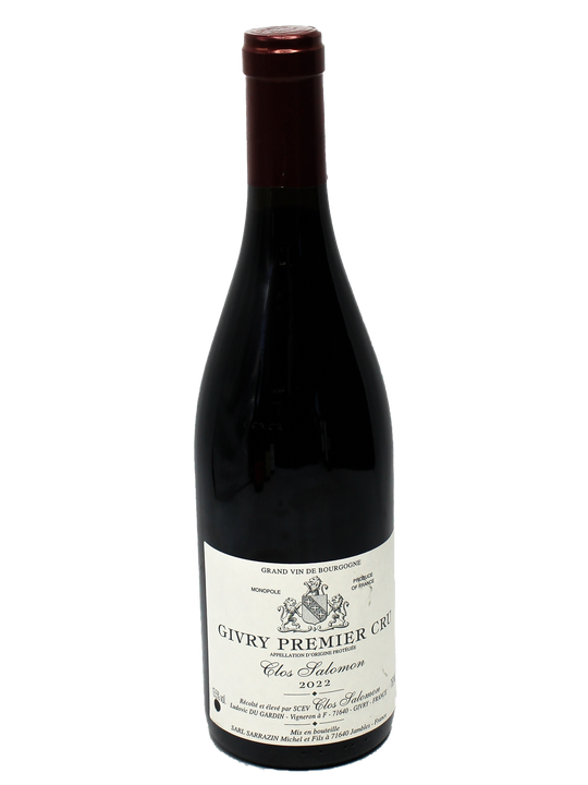 2022 Domaine Michel Sarrazin Givry Premier Cru Clos Salomon-Bottle Barn