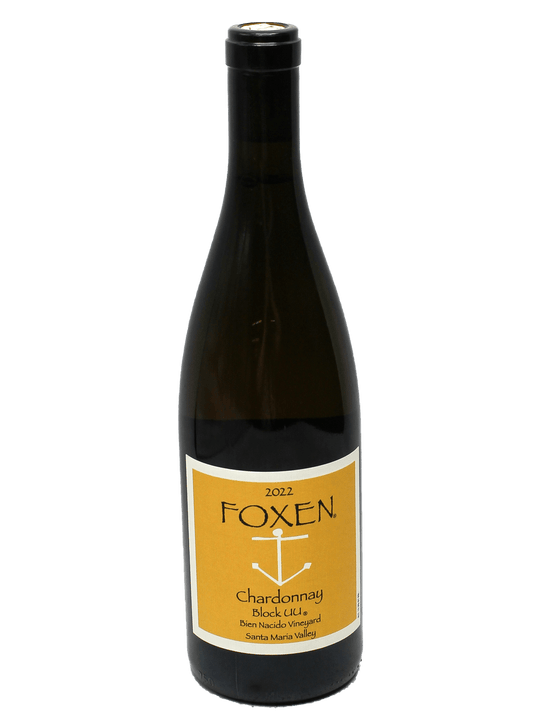 2022 Foxen Block UU Bien Nacido Vineyard Chardonnay [V94][WE93][WA92]-Bottle Barn