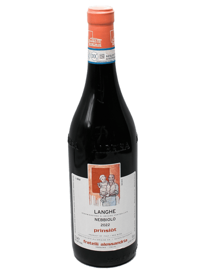 2022 Fratelli Alessandria Langhe Nebbiolo Prinsiot