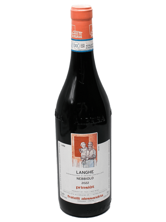 2022 Fratelli Alessandria Langhe Nebbiolo Prinsiot-Bottle Barn