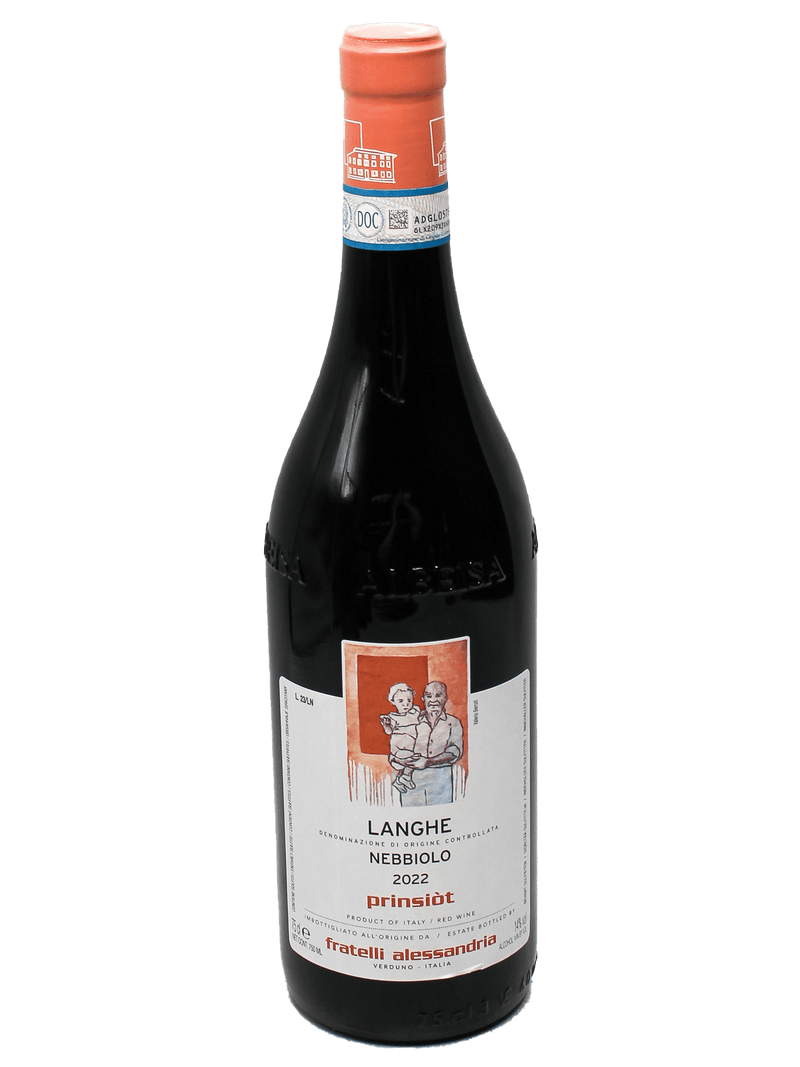 2022 Fratelli Alessandria Langhe Nebbiolo Prinsiot-Bottle Barn