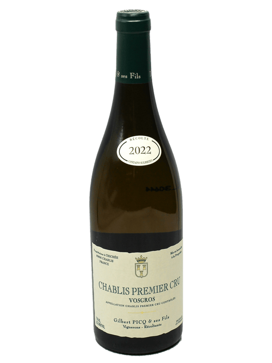 2023 Gilbert Picq Chablis Premier Cru Vosgros [BH93][V93]-Bottle Barn