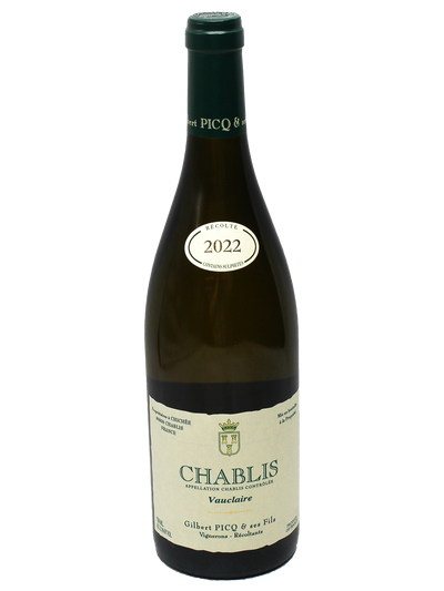 2022 Gilbert Picq Chablis Vauclaire 