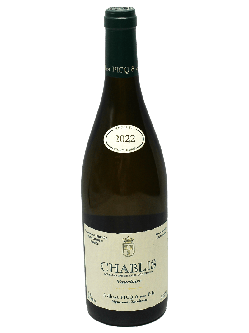 2022 Gilbert Picq Chablis Vauclaire -Bottle Barn