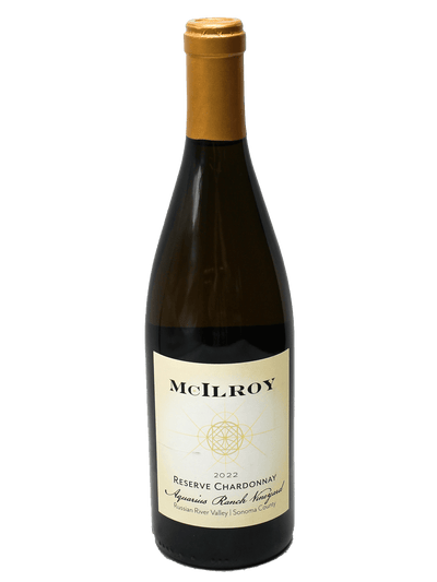 2022 McIlroy Cellars Aquarius Ranch Vineyard Reserve Chardonnay