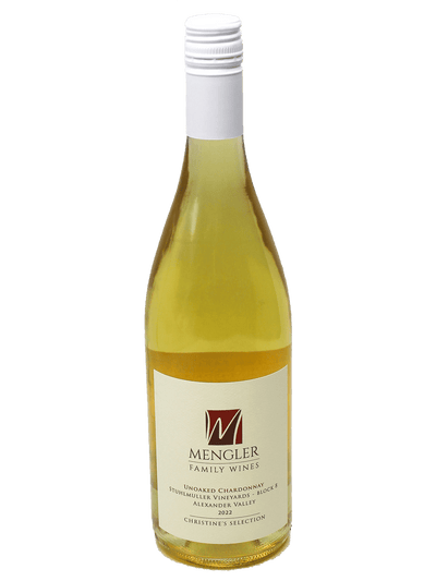 2022 Mengler Family Wines Stuhlmuller Vineyards Unoaked Chardonnay