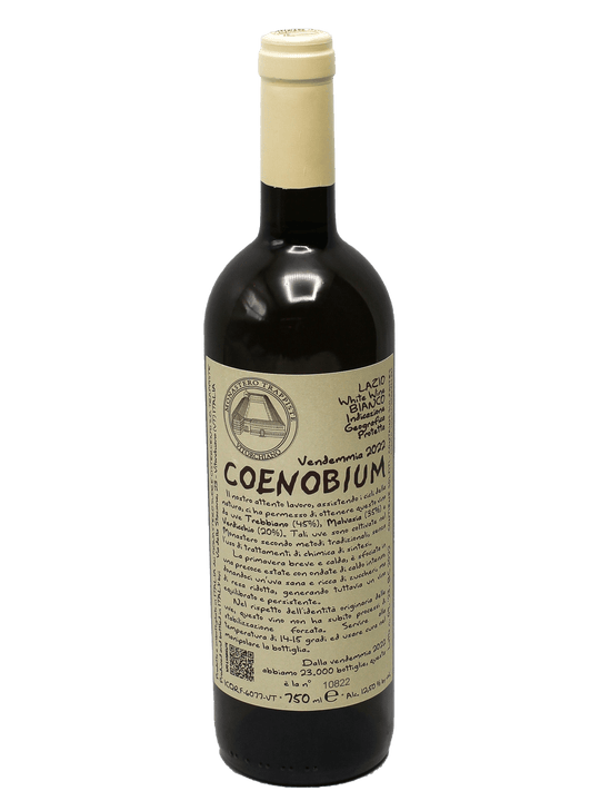 2023 Monastero Suore Cistercensi Coenobium Lazio Bianco-Bottle Barn