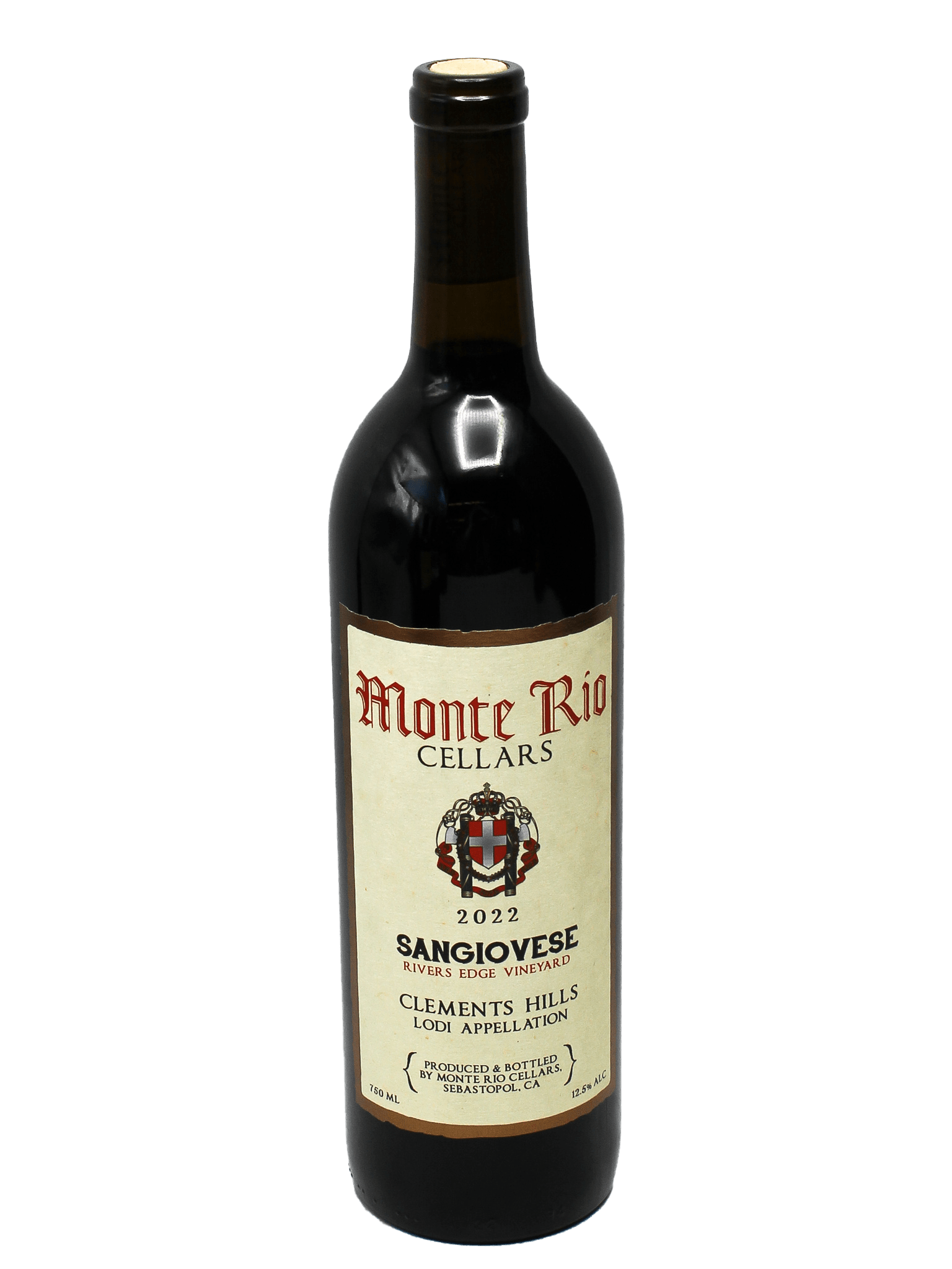 2022 Monte Rio Sangiovese Bottle Barn