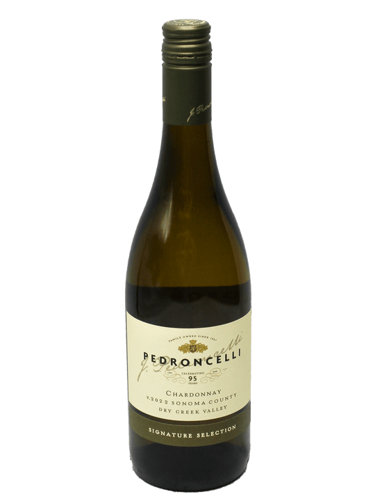 2022 Pedroncelli Signature Selection Chardonnay-Bottle Barn