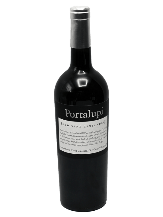 2022 Portalupi Schoolhouse Creek Vineyard Old Vine Zinfandel-Bottle Barn