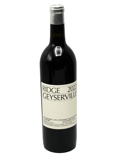 2022 Ridge Geyserville Proprietary Red