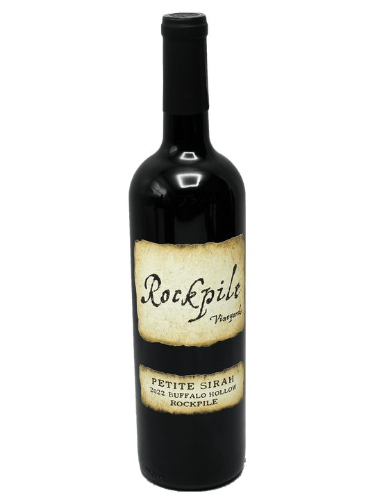2022 Rockpile Vineyards Buffalo Hollow Petite Sirah-Bottle Barn